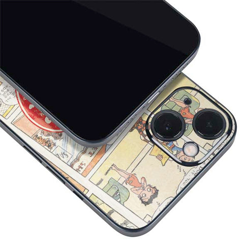 Betty Boop Comic Strip iPhone 14 Plus Skin